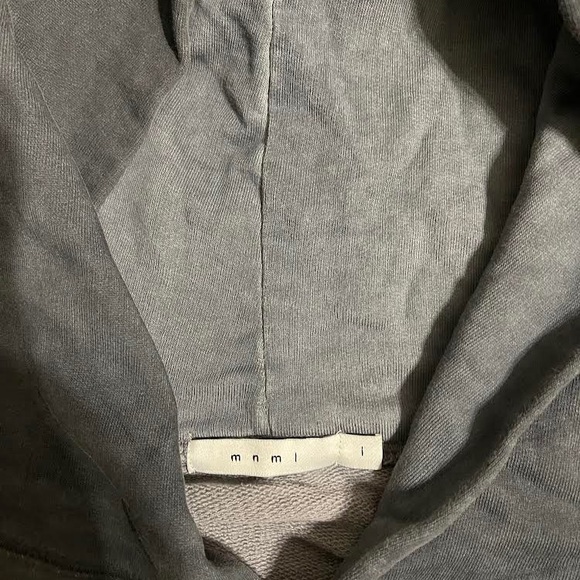 MNML LA vintage wash hoodie - Picture 3 of 3
